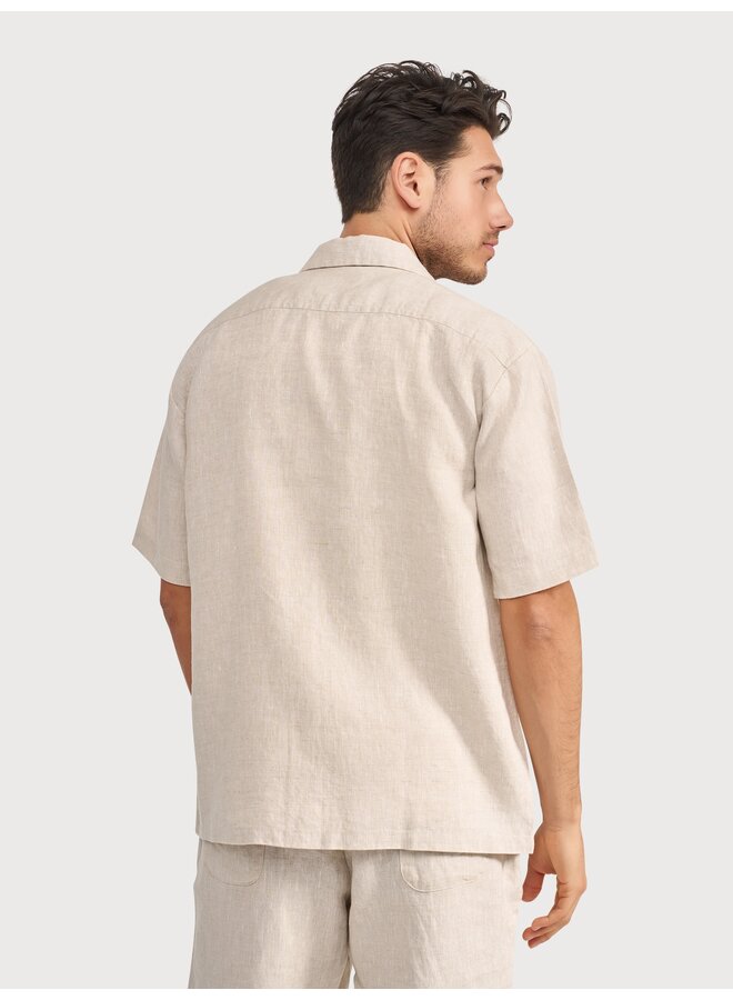 6120.61 Blue Industry polo shirt SAND