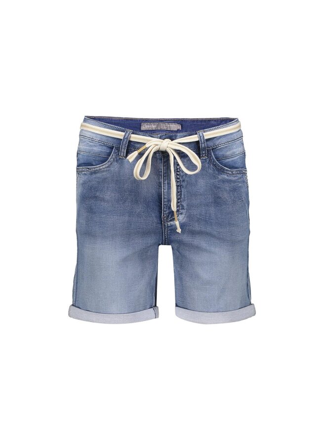 FRANCES denim 827 Geisha Shorts mid blue denim