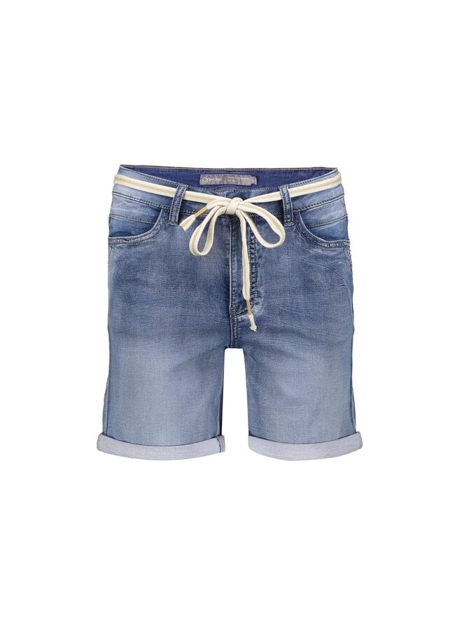 FRANCES denim 827 Geisha Shorts mid blue denim