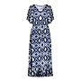 67116-20 718 Geisha dress ecru/navy