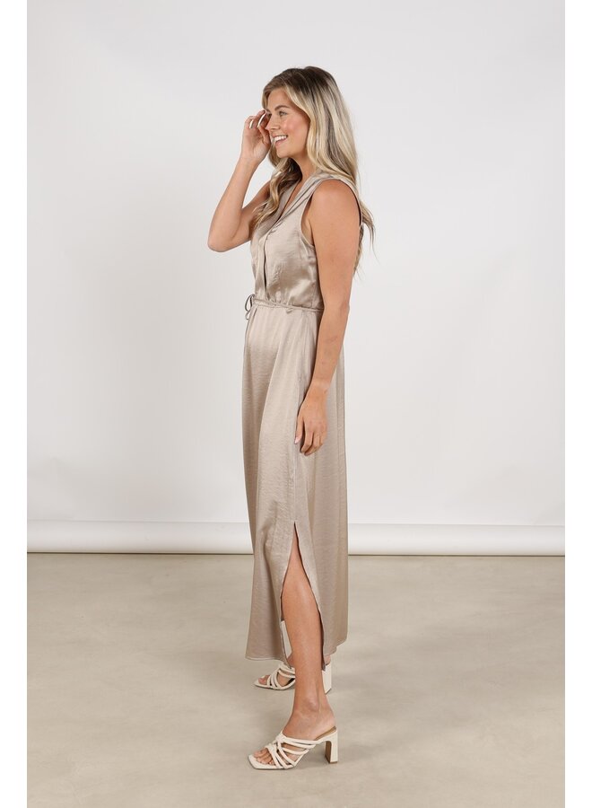 NKS14018 65 Nukus Violet Dress Silky Fango