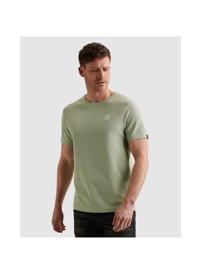 PTSS2604541 6168 PME Legend Short sleeve r-neck russel jersey interlock Cameo Green