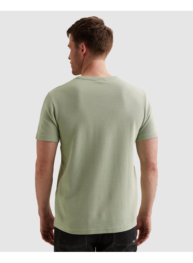 PTSS2604541 6168 PME Legend Short sleeve r-neck russel jersey interlock Cameo Green