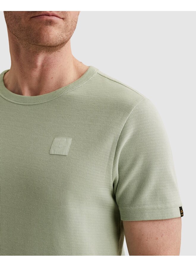 PTSS2604541 6168 PME Legend Short sleeve r-neck russel jersey interlock Cameo Green