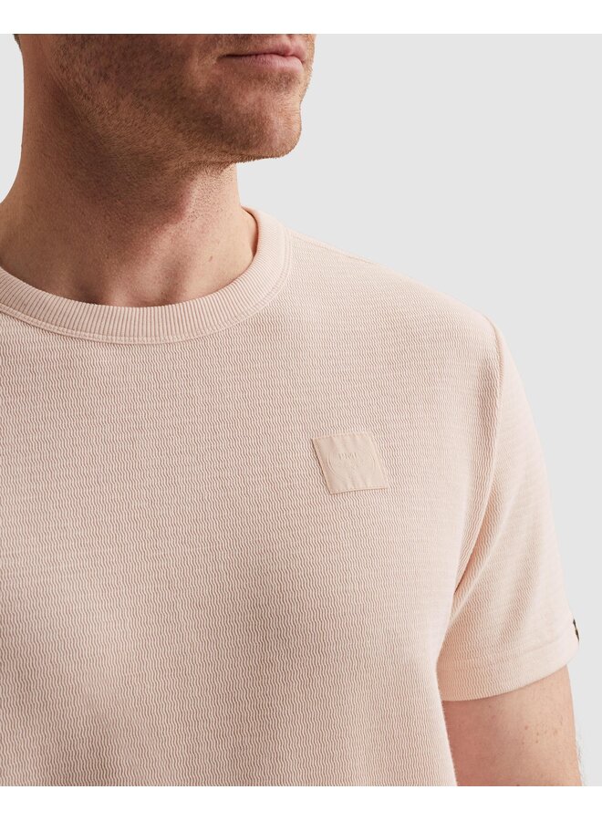 PTSS2604541 3191 PME Legend Short sleeve r-neck russel jersey interlock Cloud Pink