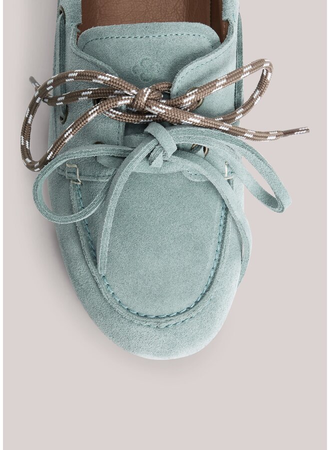 8s1098-8623 431 Summum Boatshoe Suede  Glacierblue