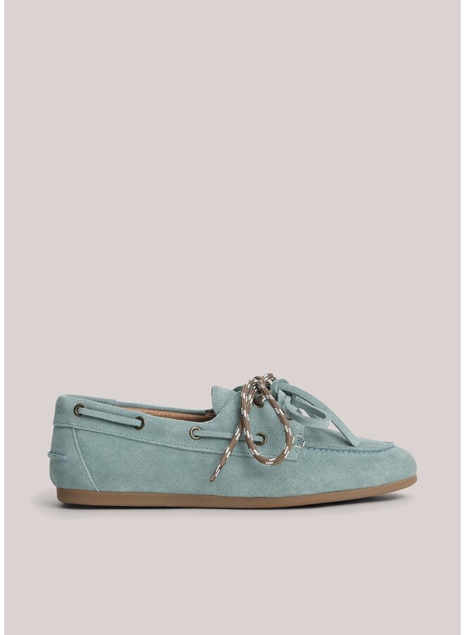 8s1098-8623 431 Summum Boatshoe Suede  Glacierblue