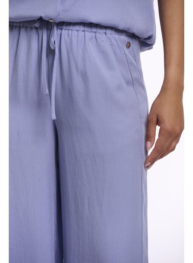 NourRegular.7002623 Rino&Pelle Regular length wide leg pants  Brushed blue