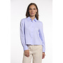 Felise.7002623 Rino&Pelle Striped blouse with bows at the back  Blue striped
