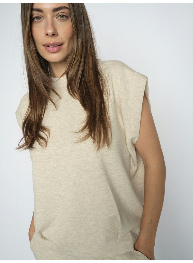 180310 123 Mos Mosh MMNamara O-SL Sweatshirt Sesame