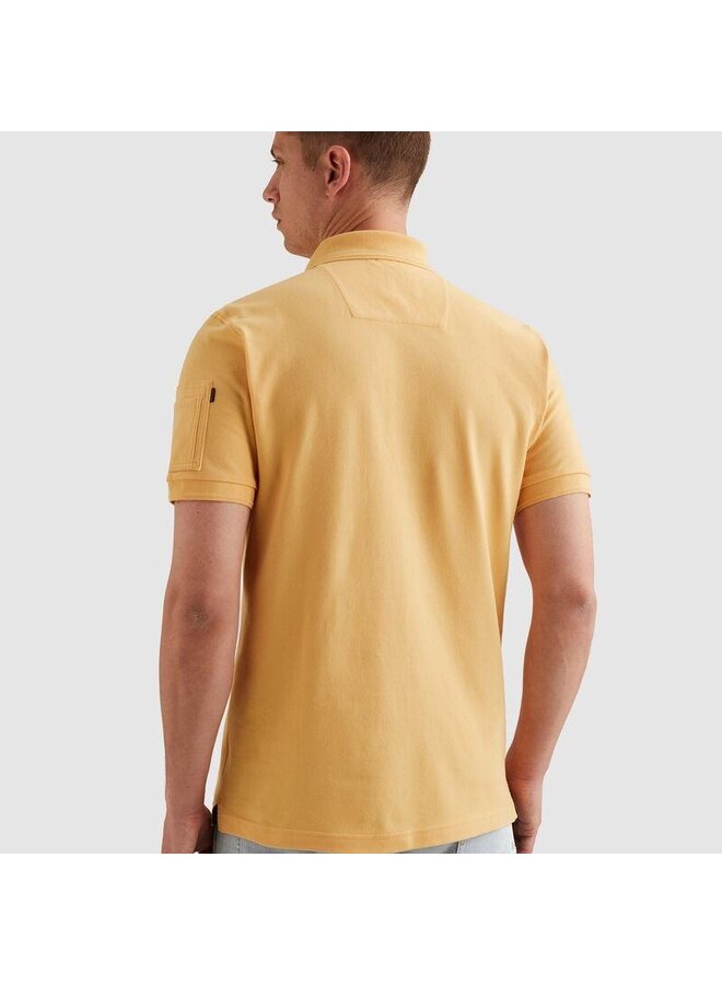 PPSS2604899 7137 PME Legend Short sleeve polo American Classic Apricot Cream