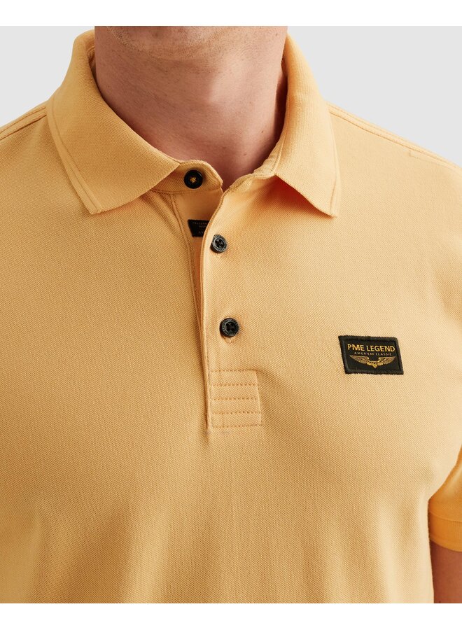 PPSS2604899 7137 PME Legend Short sleeve polo American Classic Apricot Cream