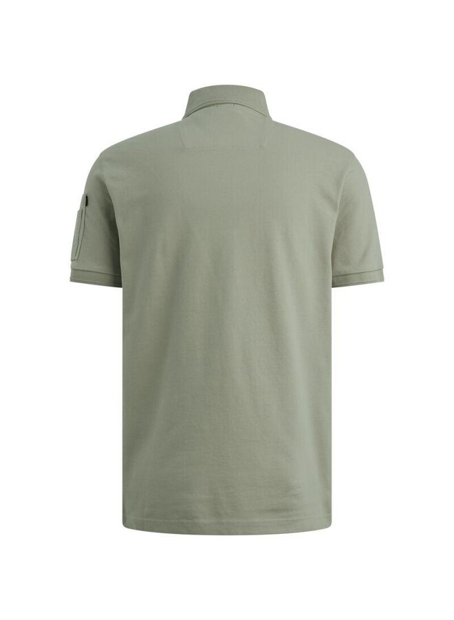 PPSS2604899 6123 PME Legend Short sleeve polo American Classic Iceberg Green