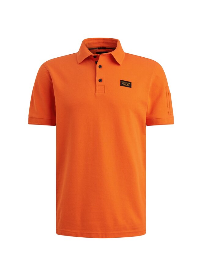 PPSS2602899 2054 PME Legend Short sleeve polo American Classic orange