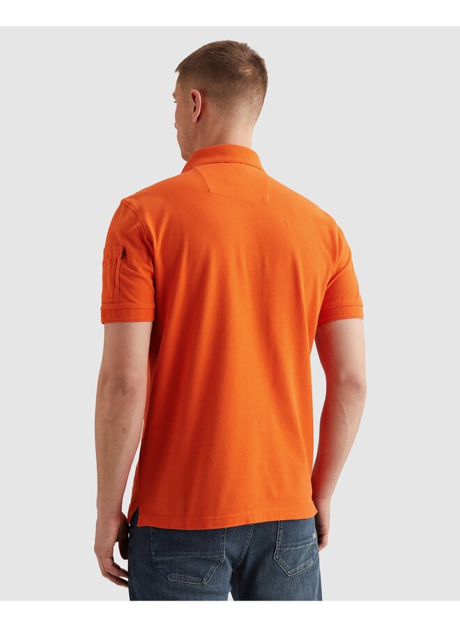 PPSS2602899 2054 PME Legend Short sleeve polo American Classic orange