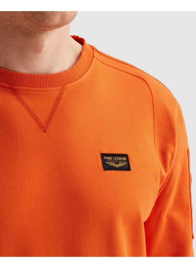 PLS2602499 2054 PME Legend Crewneck American Classic orange