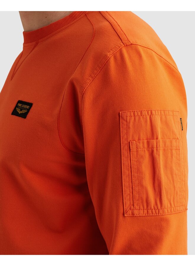 PLS2602499 2054 PME Legend Crewneck American Classic orange