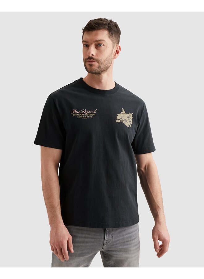 PTSS2604568 5282 PME Legend Short sleeve r-neck heavy open end relaxed Carbon