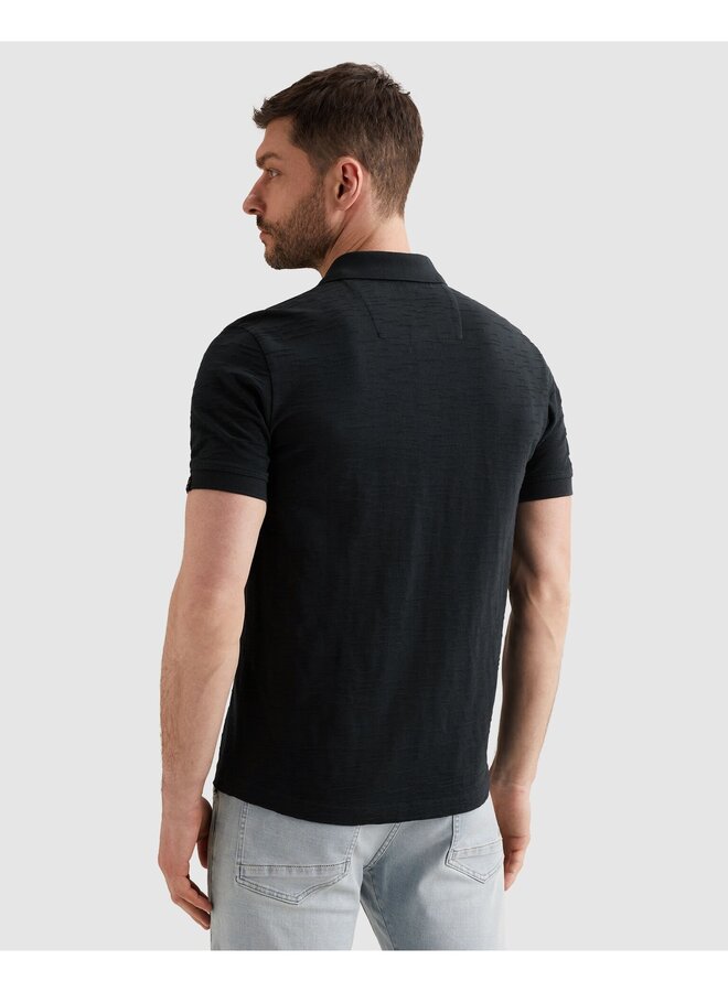 PPSS2604868 5282 PME Legend Short sleeve polo jacquard jersey Carbon