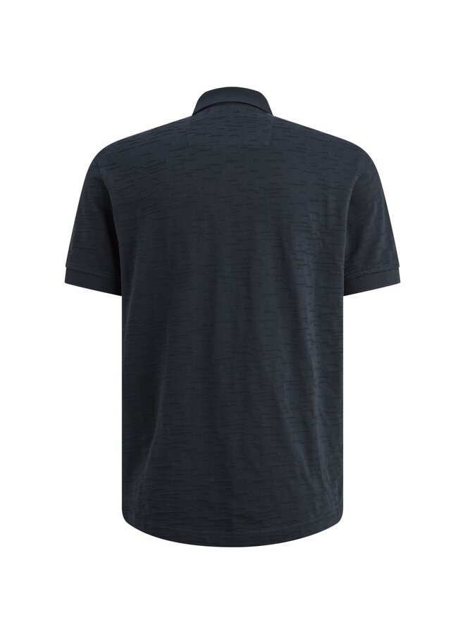 PPSS2604868 5282 PME Legend Short sleeve polo jacquard jersey Carbon