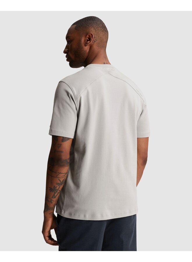 CTSS2604584 9039 Cast Iron Short sleeve r-neck regular fit interlock Mirage Gray