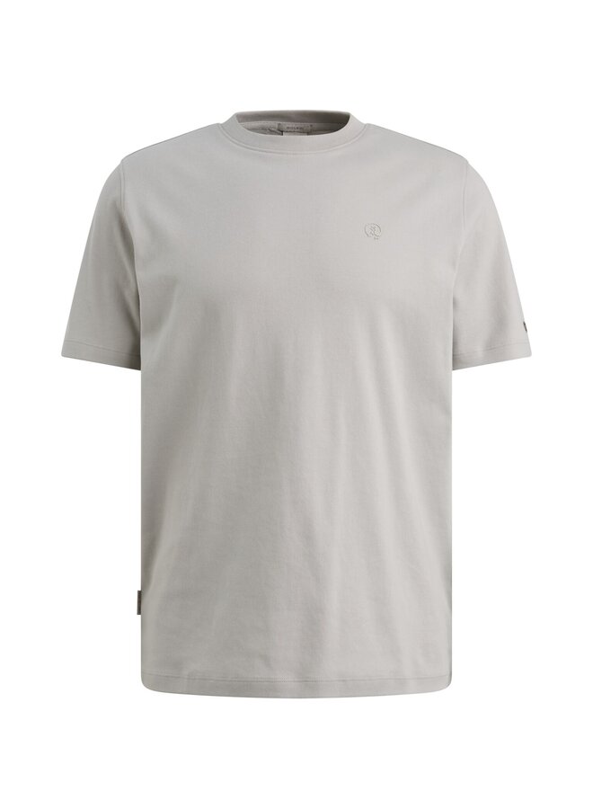 CTSS2604584 9039 Cast Iron Short sleeve r-neck regular fit interlock Mirage Gray