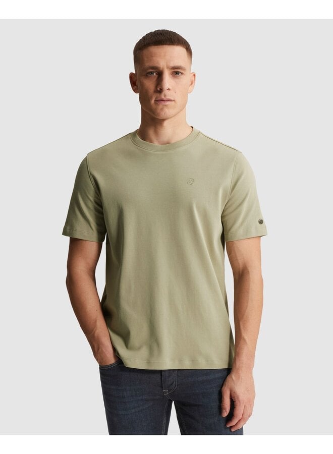 CTSS2604584 6390 Cast Iron Short sleeve r-neck regular fit interlock Tea