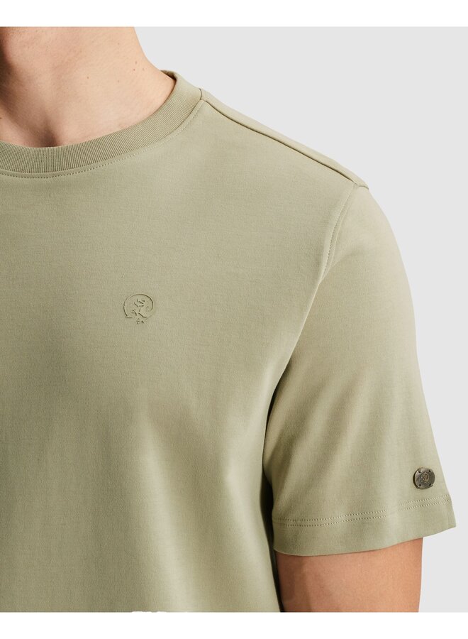 CTSS2604584 6390 Cast Iron Short sleeve r-neck regular fit interlock Tea