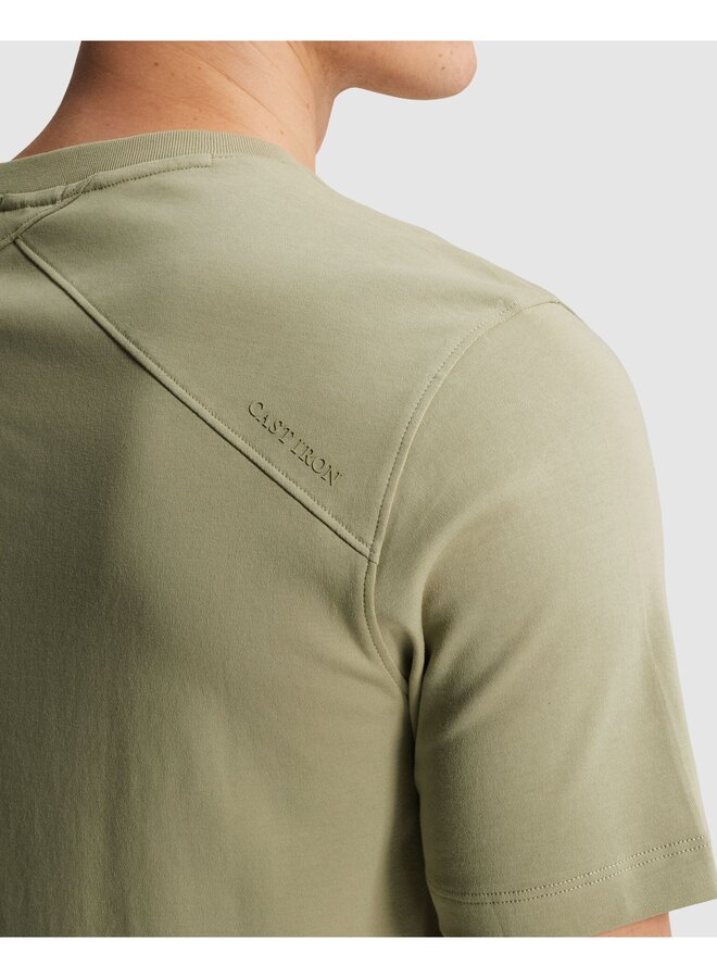 CTSS2604584 6390 Cast Iron Short sleeve r-neck regular fit interlock Tea