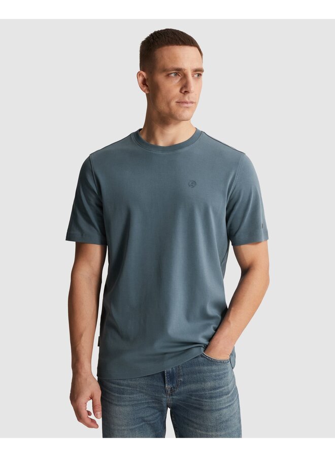 CTSS2604584 5414 Cast Iron Short sleeve r-neck regular fit interlock Oceanview