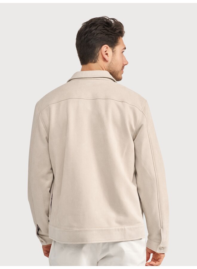 MILANOW25-M42 Blue Industry Shirtjacket STONE