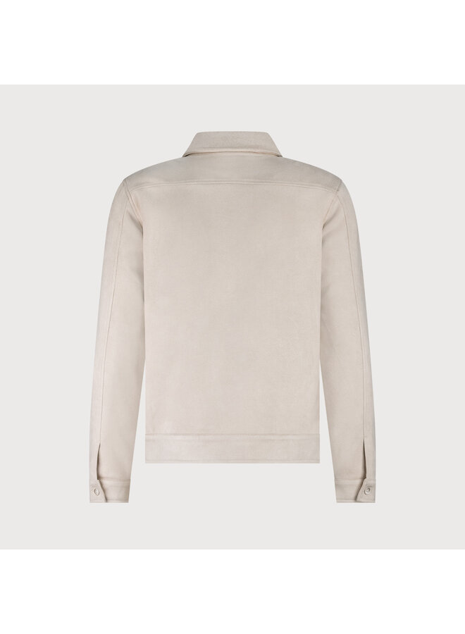 MILANOW25-M42 Blue Industry Shirtjacket STONE