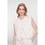 65307-10 718 Geisha Gilet embroidery ecru
