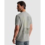 CTSS2604582 9027 Cast Iron Short sleeve r-neck regular fit washed Limestone