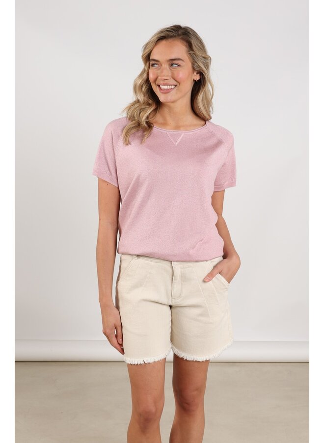 NKS01085 30 Nukus Anita Top Lurex Blush