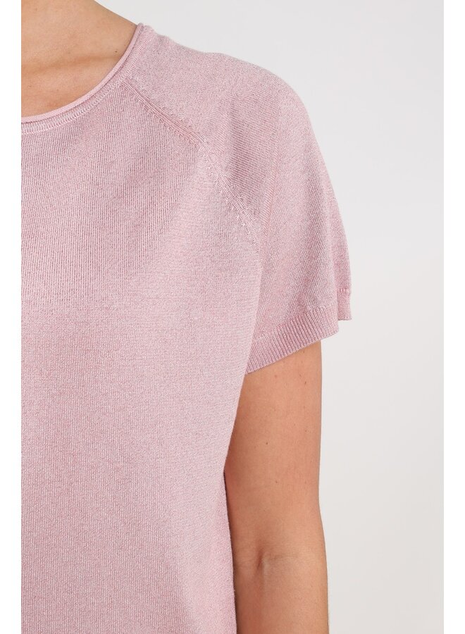 NKS01085 30 Nukus Anita Top Lurex Blush