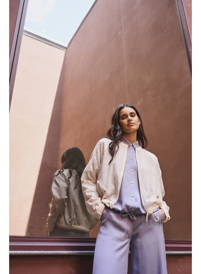 Quine.7002623 Rino & Pelle Zip jacket  Birch