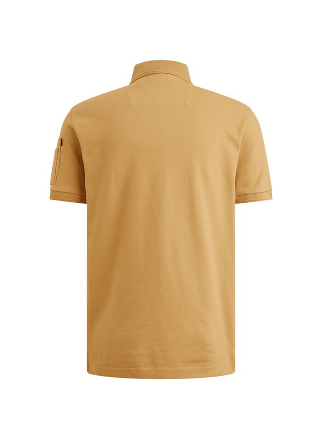 PPSS2604899 7137 PME Legend Short sleeve polo American Classic Apricot Cream