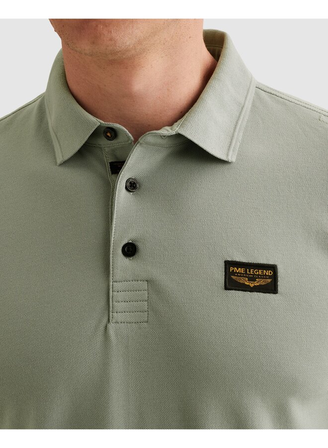 PPSS2604899 6123 PME Legend Short sleeve polo American Classic Iceberg Green