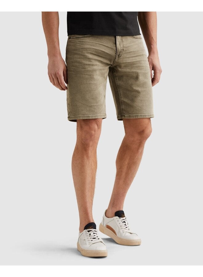 PSH2604695 8016 PME Legend WINGLOAD SHORTS LIGHT WASHED SWEAT Covert Green