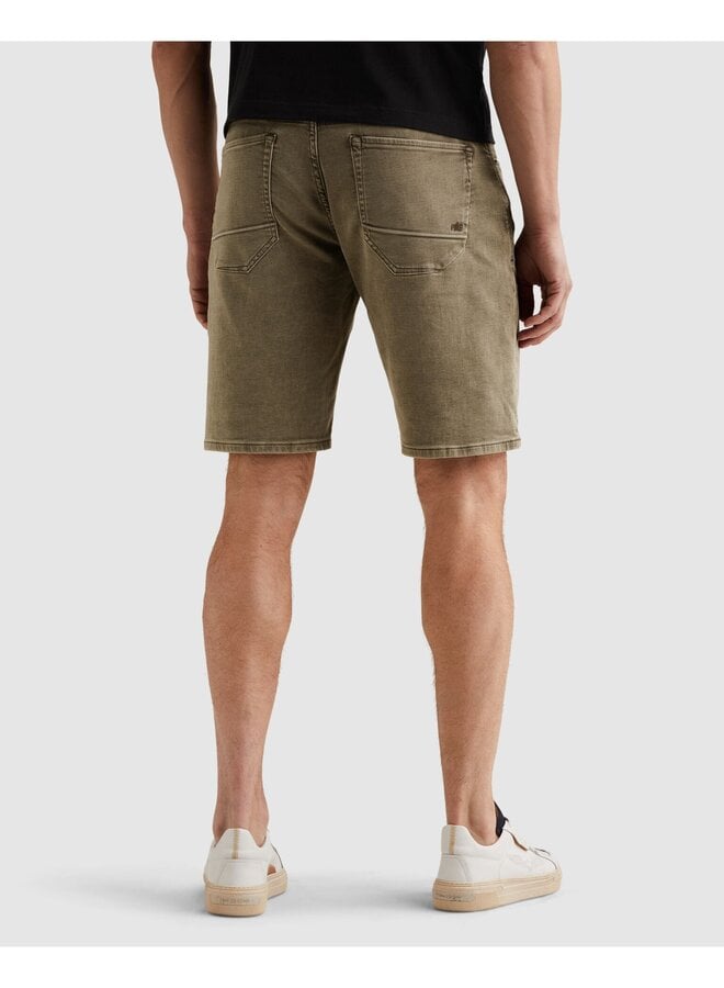 PSH2604695 8016 PME Legend WINGLOAD SHORTS LIGHT WASHED SWEAT Covert Green