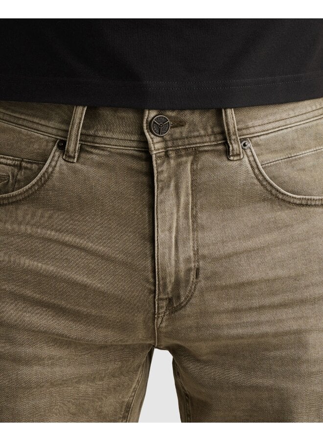 PSH2604695 8016 PME Legend WINGLOAD SHORTS LIGHT WASHED SWEAT Covert Green