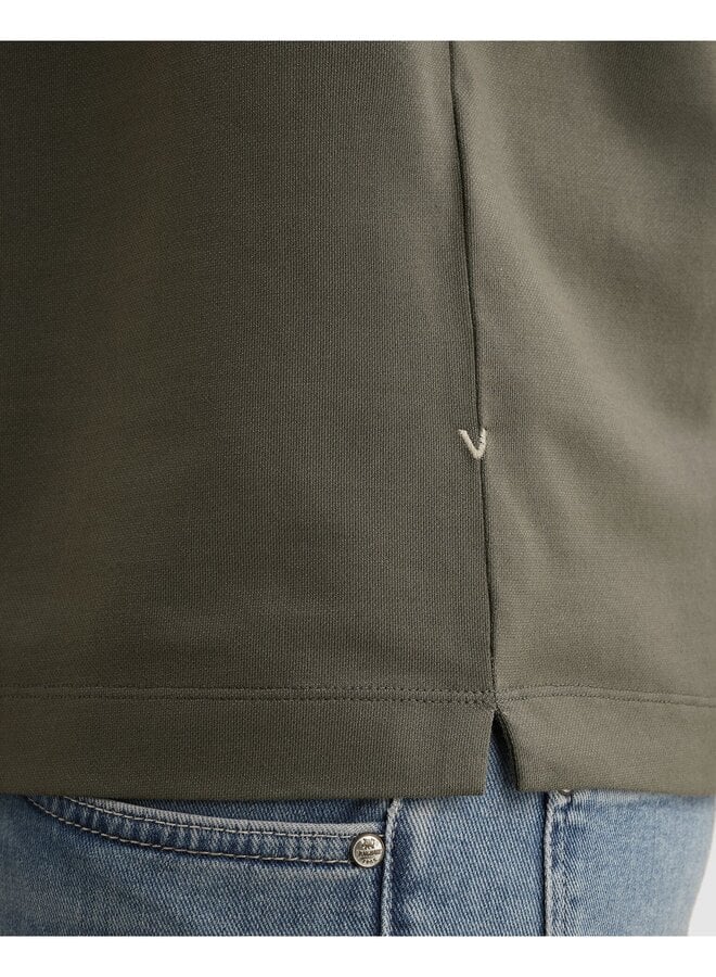 VPSS2604850 9051 Vanguard Short sleeve polo pique blend gentlemans deal Pewter