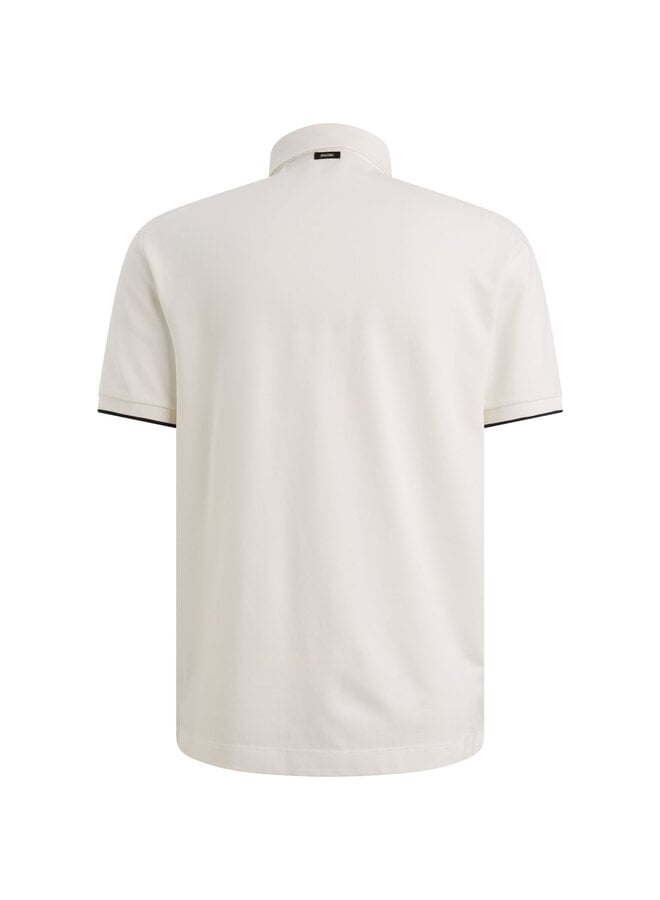 VPSS2604850 7004 Vanguard Short sleeve polo pique blend gentlemans deal Cloud Dancer