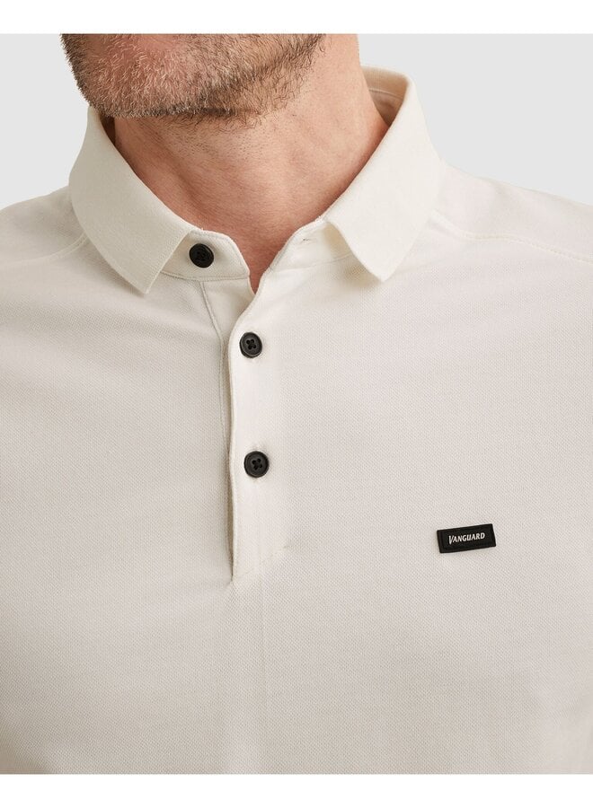 VPSS2604850 7004 Vanguard Short sleeve polo pique blend gentlemans deal Cloud Dancer