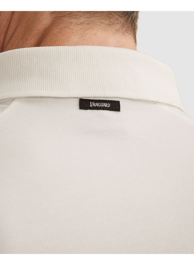 VPSS2604850 7004 Vanguard Short sleeve polo pique blend gentlemans deal Cloud Dancer