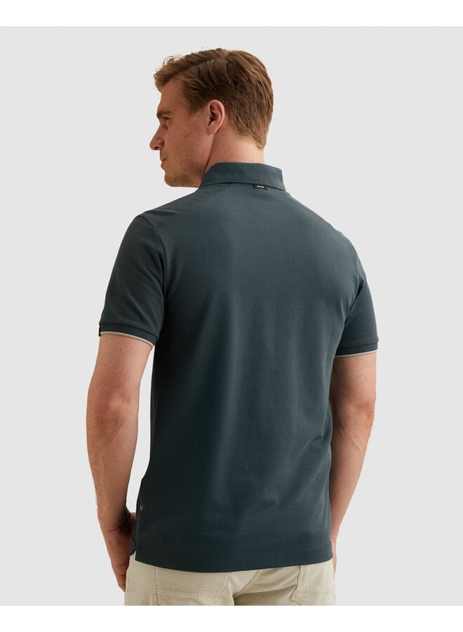 VPSS2604850 5108 Vanguard Short sleeve polo pique blend gentlemans deal Midnight Navy