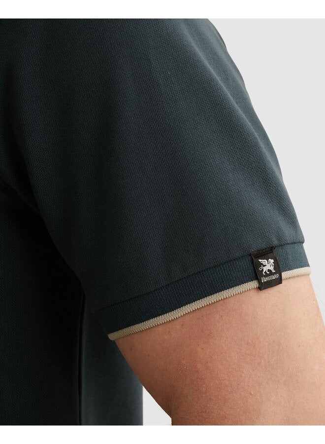 VPSS2604850 5108 Vanguard Short sleeve polo pique blend gentlemans deal Midnight Navy