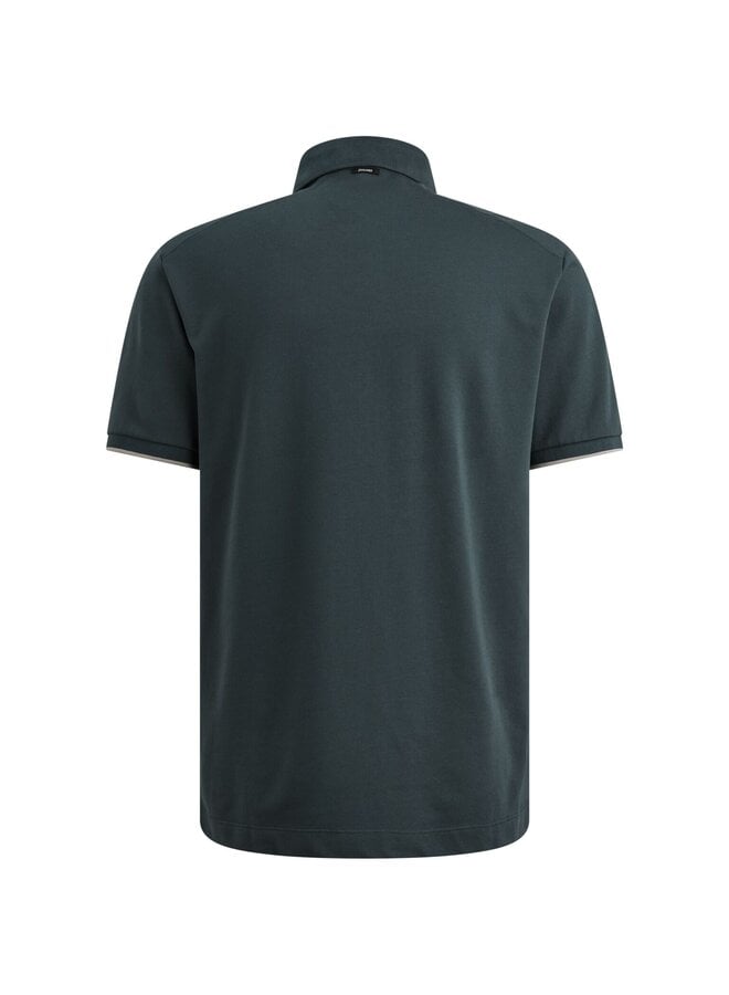 VPSS2604850 5108 Vanguard Short sleeve polo pique blend gentlemans deal Midnight Navy