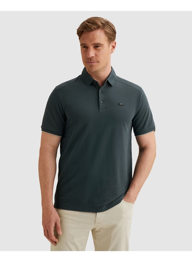 VPSS2604850 5108 Vanguard Short sleeve polo pique blend gentlemans deal Midnight Navy